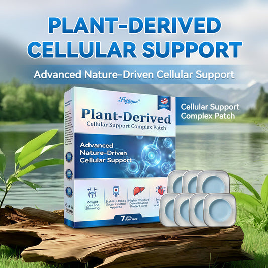 𝗙𝗹𝗼𝗿𝗶𝘀𝗺𝗮® 𝗣𝗟𝗔𝗡𝗧-𝗗𝗘𝗥𝗜𝗩𝗘𝗗 𝗖𝗲𝗹𝗹𝘂𝗹𝗮𝗿 𝗦𝘂𝗽𝗽𝗼𝗿𝘁 𝗖𝗼𝗺𝗽𝗹𝗲𝘅 𝗣𝗮𝘁𝗰𝗵 (𝗣𝗹𝗮𝗻𝘁 𝗲𝗻𝗲𝗿𝗴𝘆 𝗵𝗲𝗹𝗽𝘀 𝗿𝗲𝗱𝘂𝗰𝗲 𝘄𝗲𝗶𝗴𝗵𝘁 𝗯𝘆 𝗶𝗺𝗽𝗿𝗼𝘃𝗶𝗻𝗴 𝘁𝗵𝗲 𝗯𝗼𝗱𝘆'𝘀 𝗹𝘆𝗺𝗽𝗵𝗮𝘁𝗶𝗰 𝘀𝘆𝘀𝘁𝗲𝗺)
