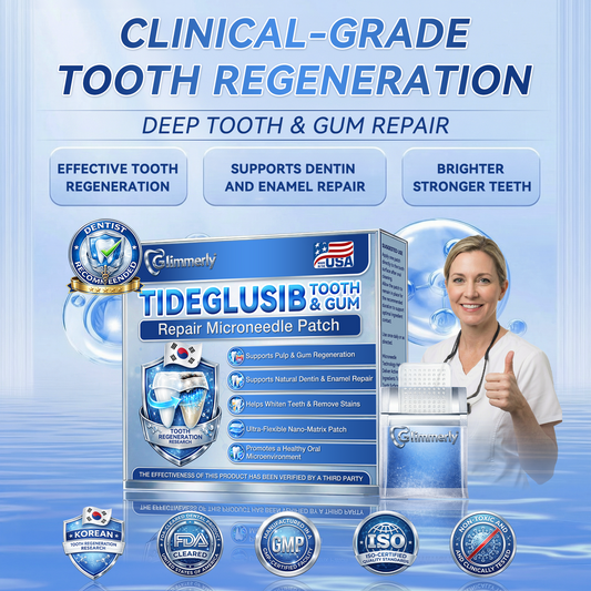 𝐆𝐥𝐢𝐦𝐦𝐞𝐫𝐥𝐲® 𝐓𝐢𝐝𝐞𝐠𝐥𝐮𝐬𝐢𝐛 𝐓𝐨𝐨𝐭𝐡 & 𝐆𝐮𝐦 𝐑𝐞𝐩𝐚𝐢𝐫 𝐌𝐢𝐜𝐫𝐨𝐧𝐞𝐞𝐝𝐥𝐞 𝐏𝐚𝐭𝐜𝐡⏳  | 𝐀𝐝𝐯𝐚𝐧𝐜𝐞𝐝 𝐒𝐭𝐞𝐦-𝐂𝐞𝐥𝐥 𝐀𝐜𝐭𝐢𝐯𝐚𝐭𝐢𝐨𝐧 𝐓𝐞𝐞𝐭𝐡 𝐒𝐭𝐫𝐢𝐩𝐬✨(🦷𝐑𝐞𝐛𝐮𝐢𝐥𝐝 𝐄𝐧𝐚𝐦𝐞𝐥 & 𝐃𝐞𝐧𝐭𝐢𝐧 • 𝐒𝐭𝐫𝐞𝐧𝐠𝐭𝐡𝐞𝐧 𝐆𝐮𝐦𝐬 • 𝐄𝐫𝐚𝐝𝐢𝐜𝐚𝐭𝐞 𝐓𝐚𝐫𝐭𝐚𝐫 & 𝐎𝐝𝐨𝐫 • 𝐒𝐭𝐨𝐩 𝐓𝐨𝐨𝐭𝐡 𝐒𝐞𝐧𝐬𝐢𝐭𝐢𝐯𝐢𝐭𝐲)🎁