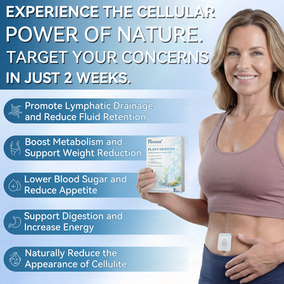 Florisma® Plant-Derived Cellular Support Complex Patch🩹 (Targets Bloating & Supports Weight Management)💧