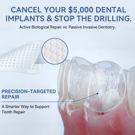 🦷𝐆𝐥𝐢𝐦𝐦𝐞𝐫𝐥𝐲® 𝐓𝐢𝐝𝐞𝐠𝐥𝐮𝐬𝐢𝐛 𝐓𝐨𝐨𝐭𝐡 & 𝐆𝐮𝐦 𝐑𝐞𝐩𝐚𝐢𝐫 𝐌𝐢𝐜𝐫𝐨𝐧𝐞𝐞𝐝𝐥𝐞 𝐏𝐚𝐭𝐜𝐡  | 𝐀𝐝𝐯𝐚𝐧𝐜𝐞𝐝 𝐒𝐭𝐞𝐦-𝐂𝐞𝐥𝐥 𝐀𝐜𝐭𝐢𝐯𝐚𝐭𝐢𝐨𝐧 𝐓𝐞𝐞𝐭𝐡 𝐒𝐭𝐫𝐢𝐩𝐬(🦷𝐑𝐞𝐛𝐮𝐢𝐥𝐝 𝐄𝐧𝐚𝐦𝐞𝐥 & 𝐃𝐞𝐧𝐭𝐢𝐧 • 𝐒𝐭𝐫𝐞𝐧𝐠𝐭𝐡𝐞𝐧 𝐆𝐮𝐦𝐬 • 𝐄𝐫𝐚𝐝𝐢𝐜𝐚𝐭𝐞 𝐓𝐚𝐫𝐭𝐚𝐫 & 𝐎𝐝𝐨𝐫 • 𝐒𝐭𝐨𝐩 𝐓𝐨𝐨𝐭𝐡 𝐒𝐞𝐧𝐬𝐢𝐭𝐢𝐯𝐢𝐭𝐲) ✈️