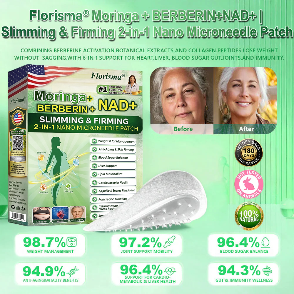 【𝐿𝑎𝑠𝑡 𝐷𝑎𝑦 𝑃𝑟𝑜𝑚𝑜𝑡𝑖𝑜𝑛 80% 𝑂𝐹𝐹】✅Florisma® 𝑀𝑜𝑟𝑖𝑛𝑔𝑎 · 𝐵𝑒𝑟𝑏𝑒𝑟𝑖𝑛𝑒 × 𝑁𝐴𝐷+10-𝑖𝑛-1 𝐴𝑑𝑣𝑎𝑛𝑐𝑒𝑑 𝑁𝑎𝑛𝑜 𝑀𝑖𝑐𝑟𝑜𝑛𝑒𝑒𝑑𝑙𝑒 𝑃𝑎𝑡𝑐ℎ🩹𝟩 𝑃𝑎𝑡𝑐ℎ𝑒𝑠 𝑃𝑒𝑟 𝐵𝑜𝑥 · 𝑂𝑛𝑒-𝑊𝑒𝑒𝑘 𝑆𝑢𝑝𝑝𝑙𝑦🌿