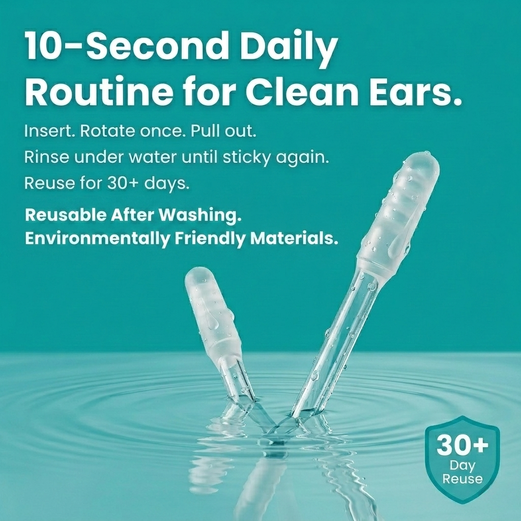 Sticky Ear Cleaner
