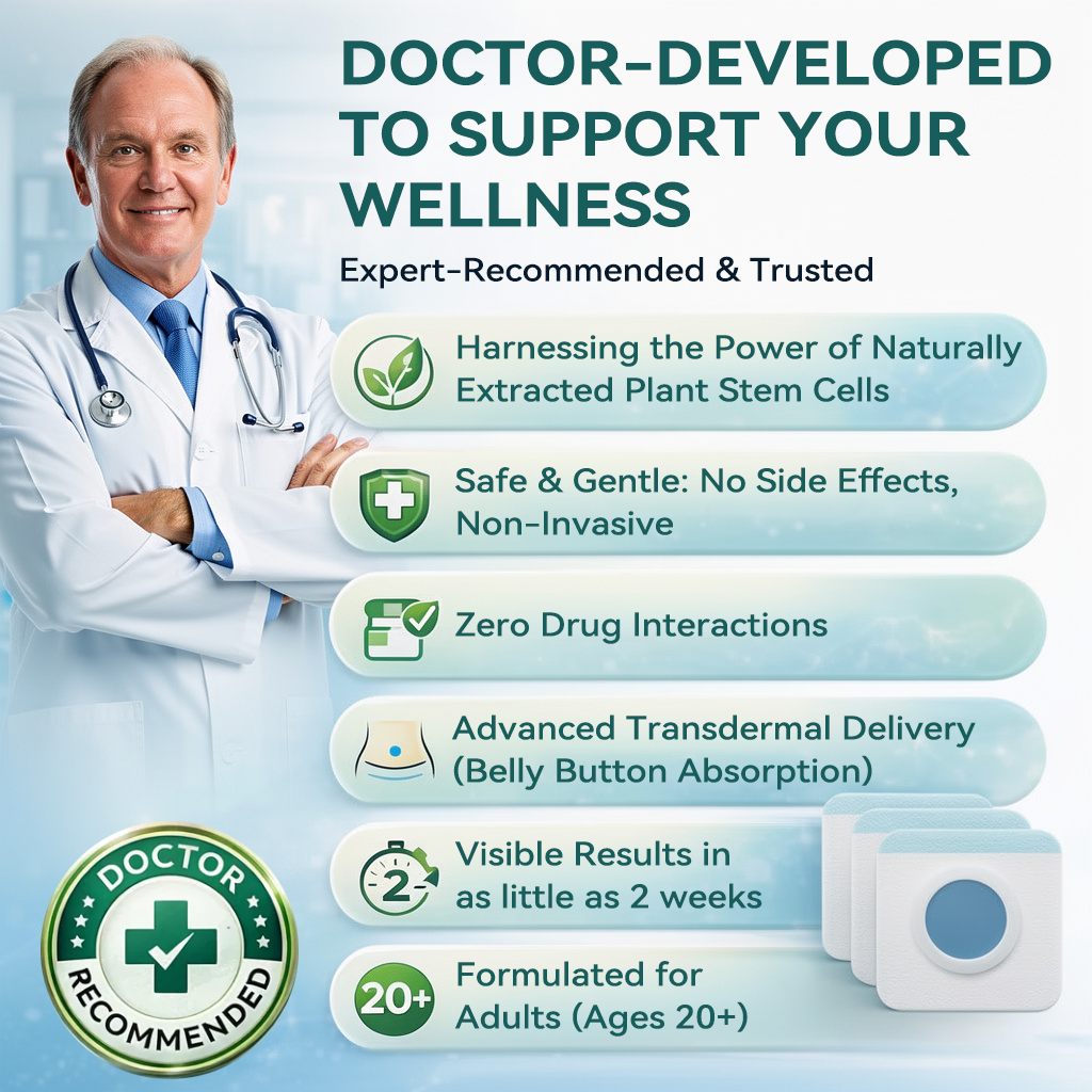 Florisma® Plant-Derived Cellular Support Complex Patch🩹 (Targets Bloating & Supports Weight Management)💧