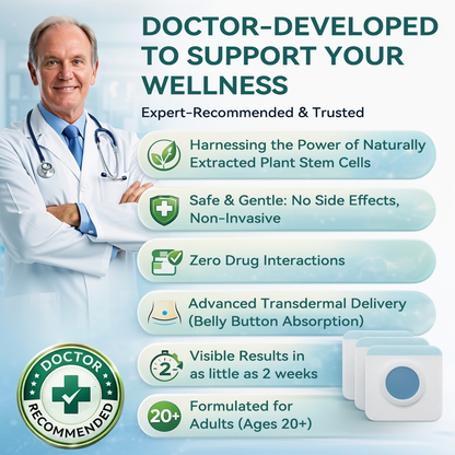 Florisma® Plant-Derived Cellular Support Complex Patch🩹 (Targets Bloating & Supports Weight Management)💧
