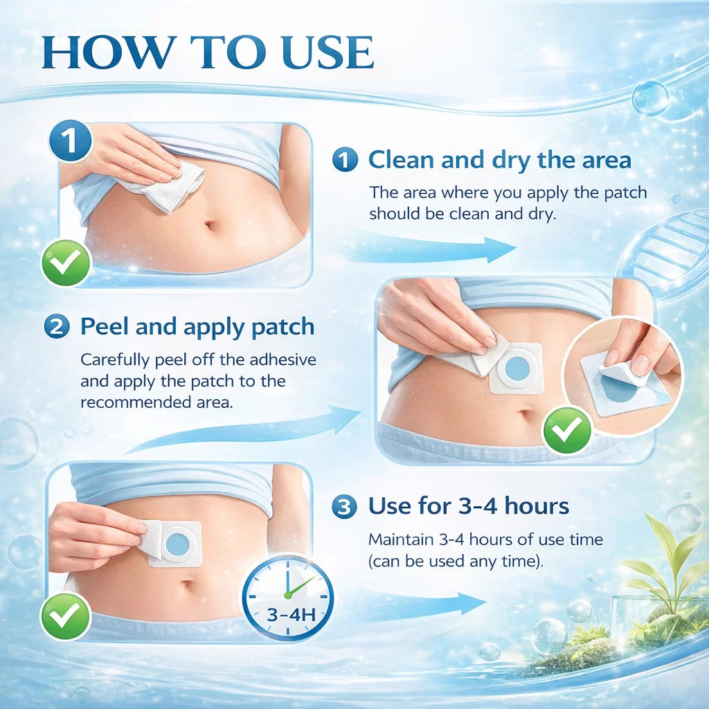 Florisma® Plant-Derived Cellular Support Complex Patch🩹 (Targets Bloating & Supports Weight Management)💧