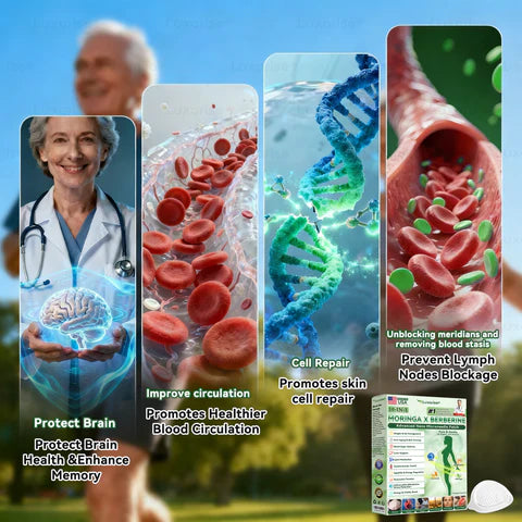 Official Store | 🩹 𝑳𝒖𝒙𝒂𝑟𝑖𝑠𝑒® Moringa & Berberine 10-IN-1 Advanced Nano Microneedle Patch ✅ Once a Day. See Visible Results in Just 7 Days.